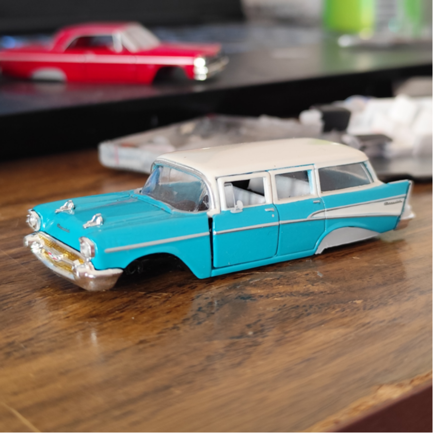 Accessories for 1957 Chevrolet Bel Air 1/64