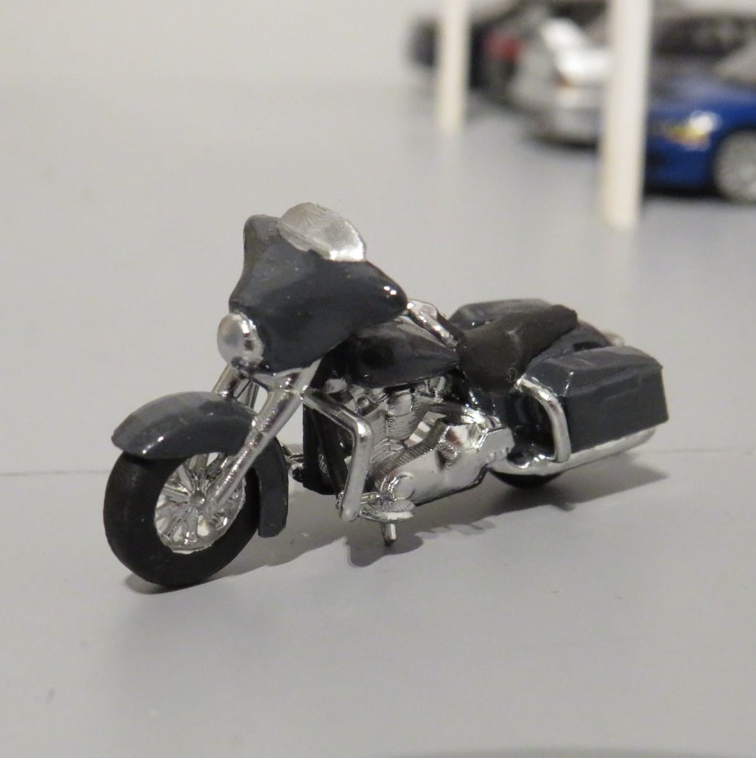 1/64 Harley-Davidson Street Glide motorcycle