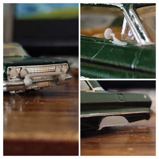 Accessories for 1963 Chevrolet Impala 1/64