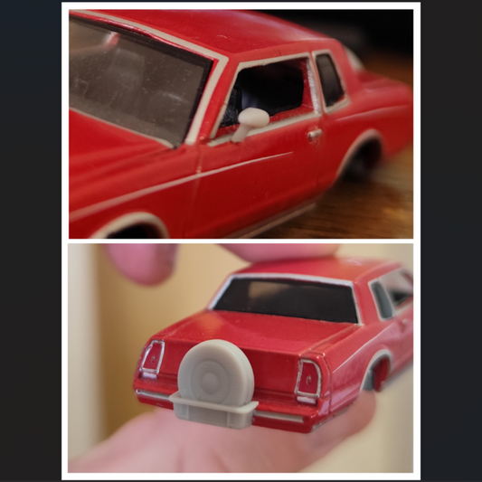 Accessories for Chevrolet G body 1/64