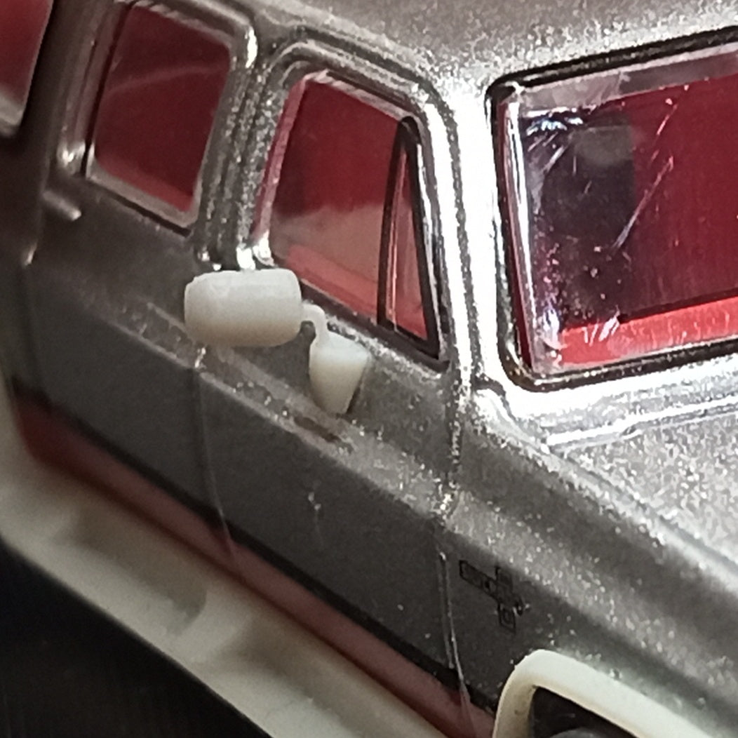 1/64 square body mirrors