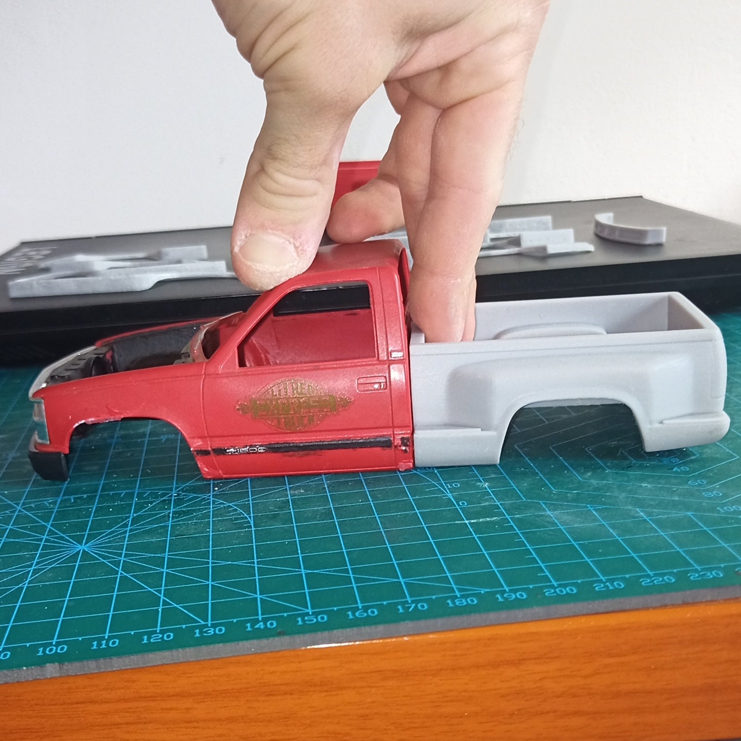 Stepside bed for AMT 1/25 obs Chevy