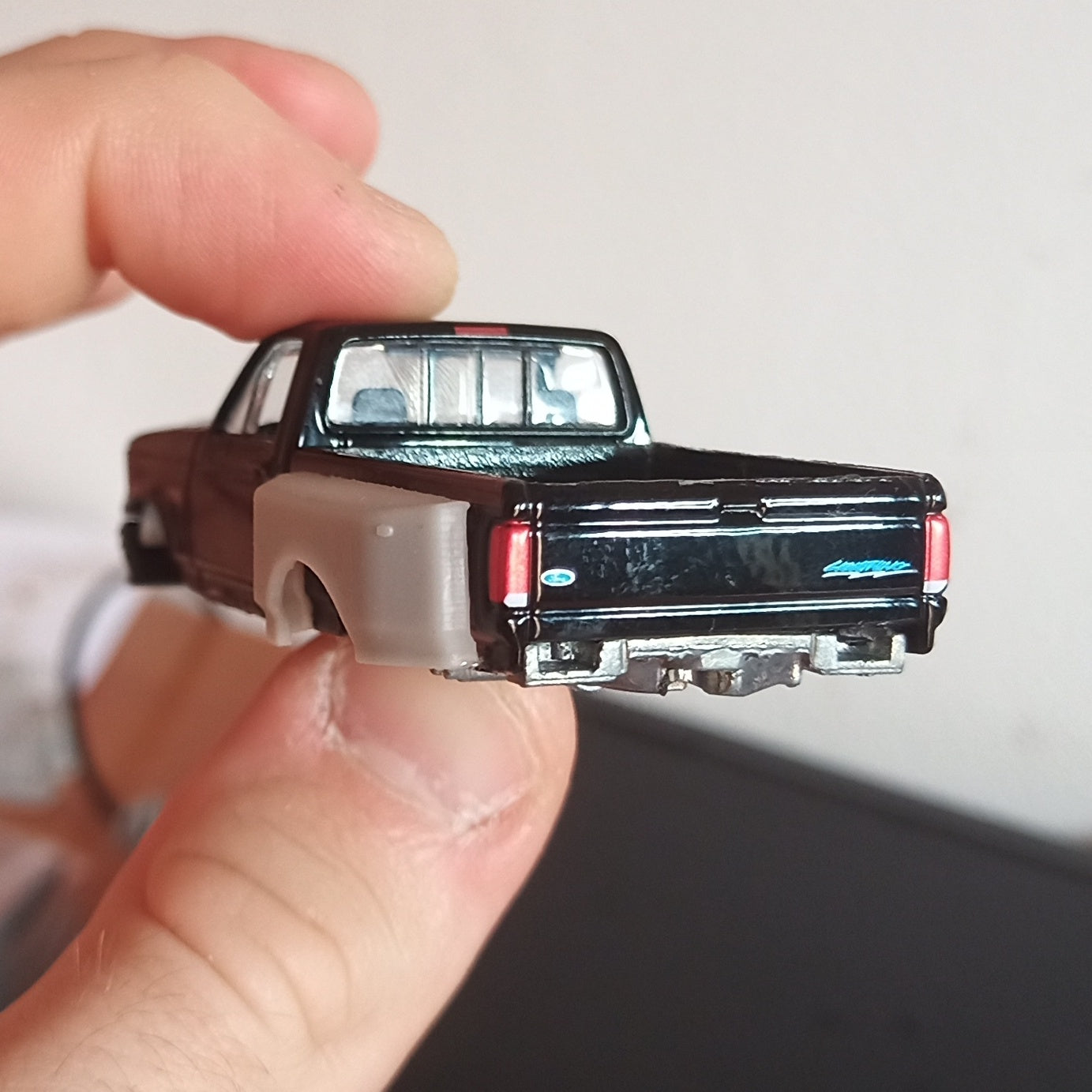 1/64 Dually Fenders for Greenlight Ford F-150 obs