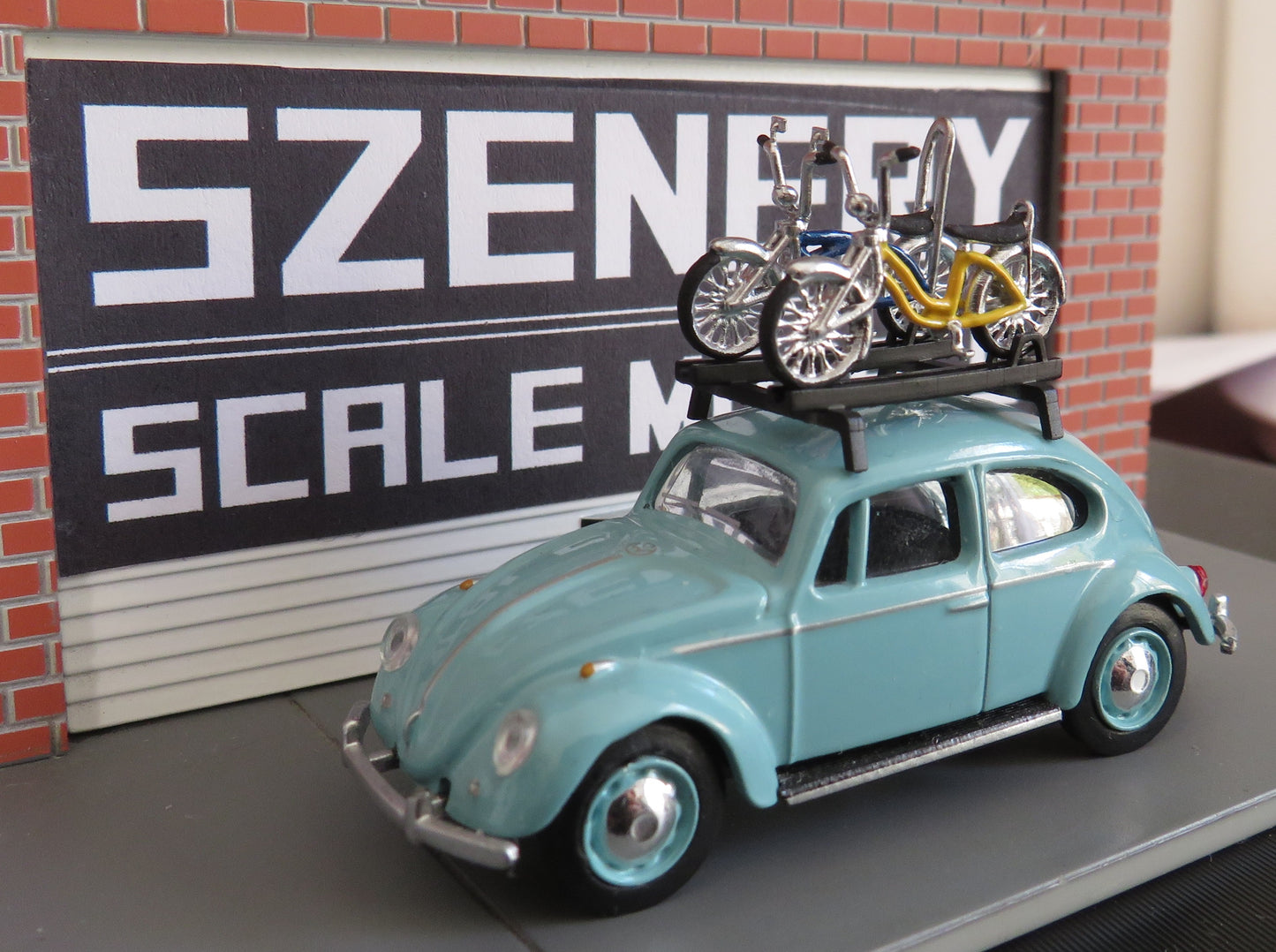 1/64 bicycle carrier roof rack