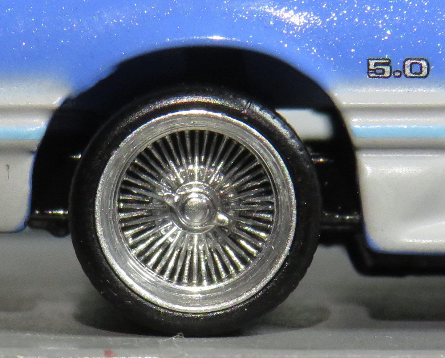 1/64 lowrider wire wheels 17 inch all chrome