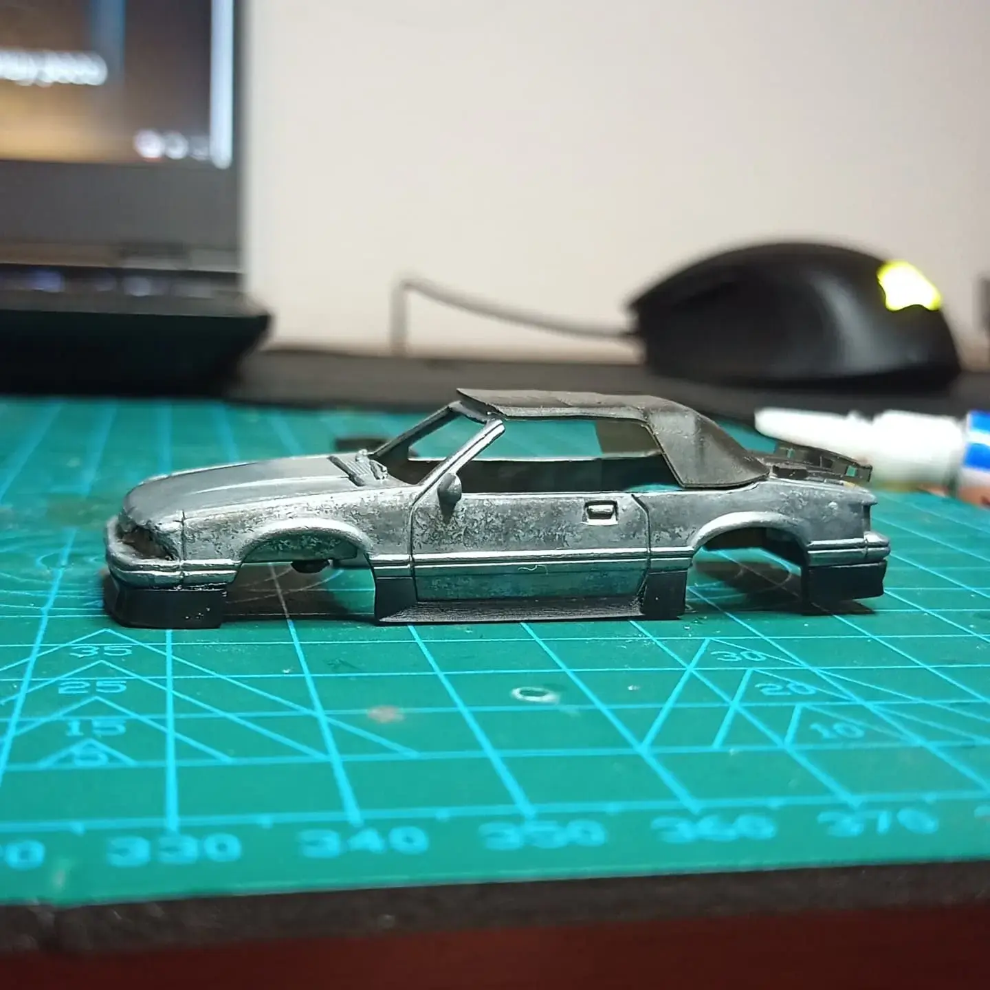 1/64 body kit for Greenlight Ford Mustang foxbody notchback