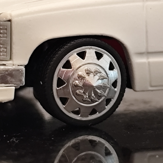 1/64 Dually Wheels - Alcoa Triangle Hole