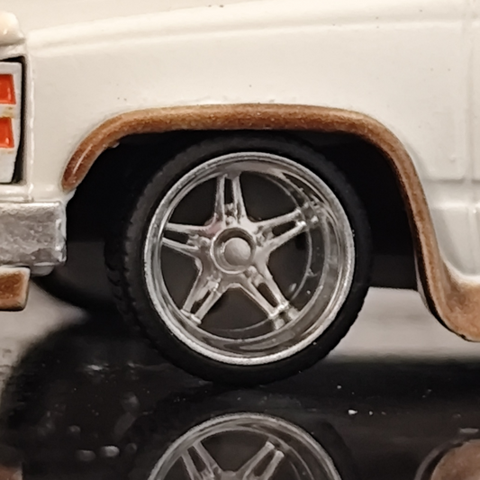1/64 Baby Billet wheels 5 spoke design