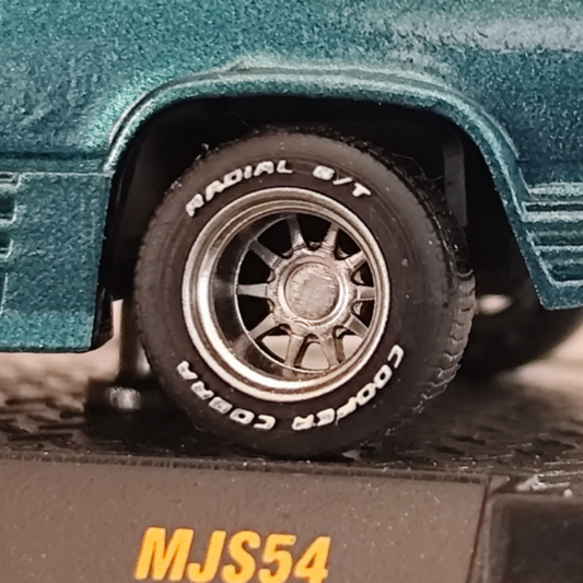 1/64 Baby Billet wheels Prime Carretita with lettered tires