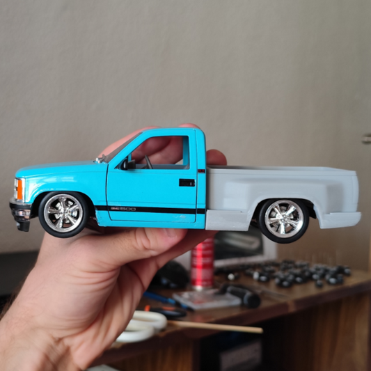 Stepside bed for the M2 obs Chevy 1/24