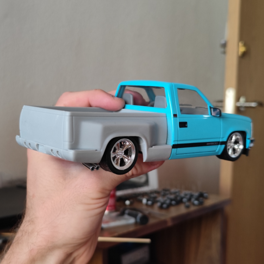 Stepside bed for the M2 obs Chevy 1/24