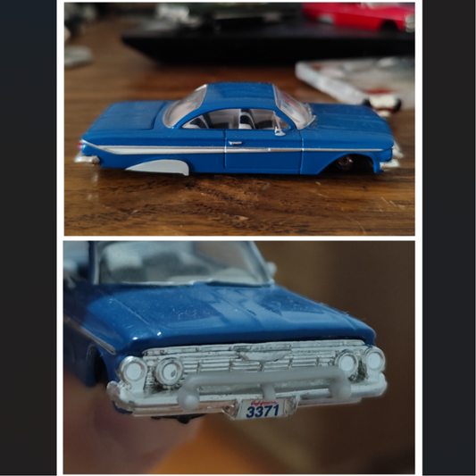 Accessories for 1961 Chevrolet Impala 1/64