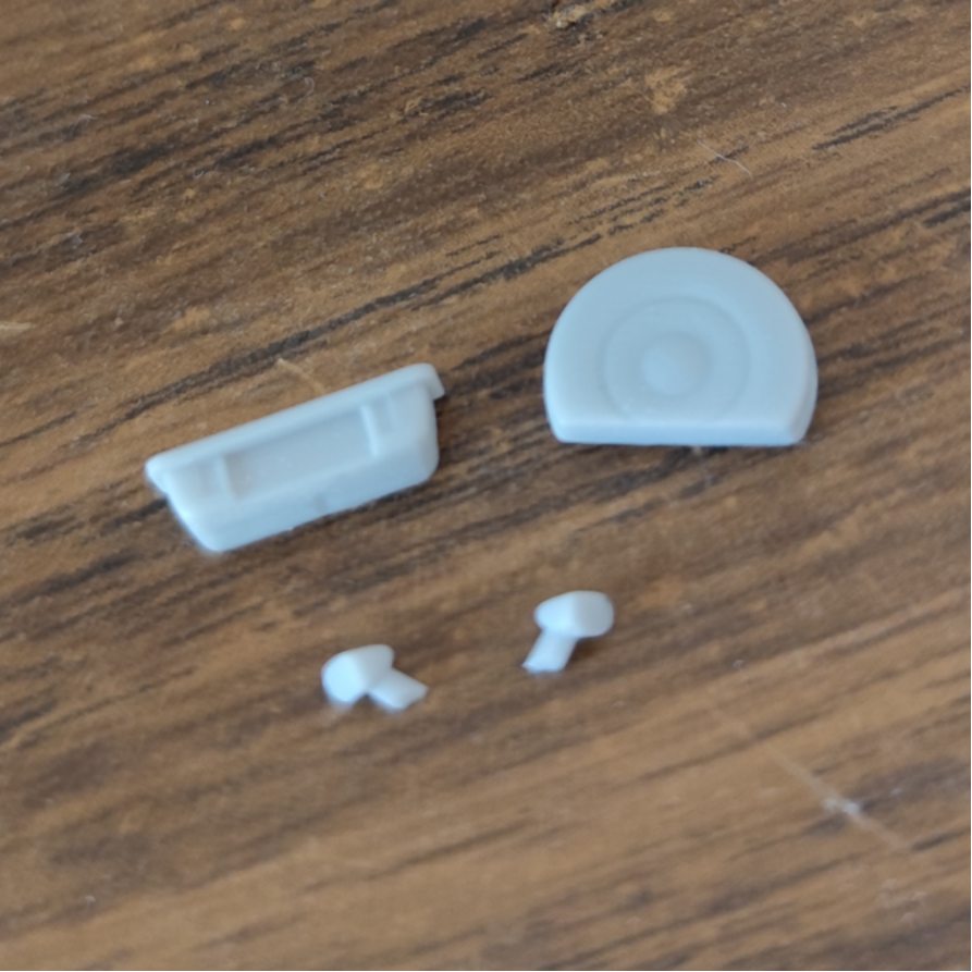 Accessories for Chevrolet G body 1/64