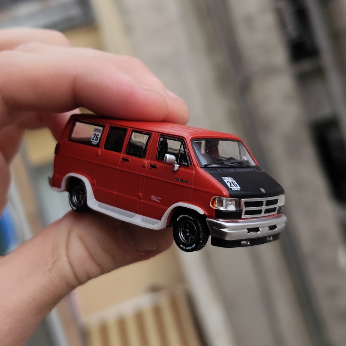 1/64 body kit for Tarmac Dodge RAM 150 Van