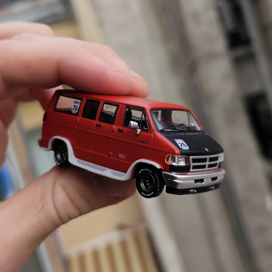 1/64 body kit for Tarmac Dodge RAM 150 Van