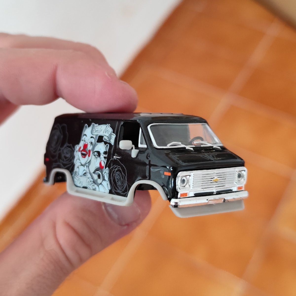 1/64 body kit for M2 Machines Chevrolet G20 Van