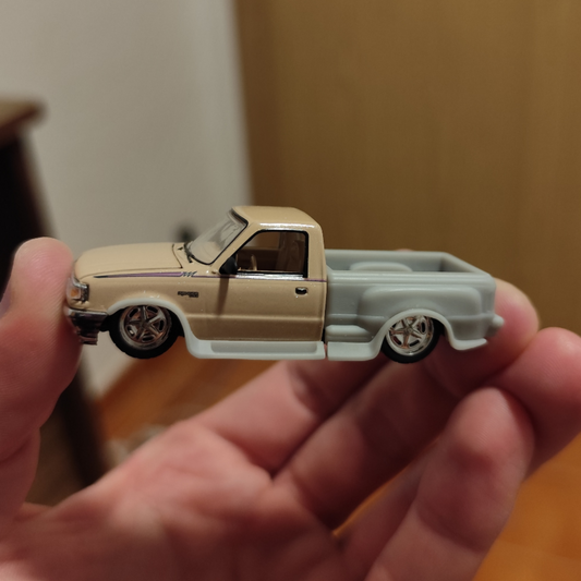 1/64 body kit for M2 Ford Ranger Flareside bed